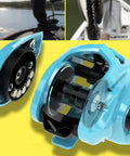 Palm Sized Water Drop Wheel Long Cast Fishing Reel with Anti Break Line and Magnetic Brake System close-up view