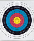 FITA 10-Ring 40 Cm Target Face Official World Archery 100 Pack Four Color Printed On 75 Lb Tag Stock For Practice Training And Competitive Archery Shoots
