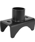 Jack Axle Adapter Lifting Saddle for Bottle Jacks, carbon steel, heavy duty construction with round axle contact and portable design