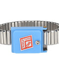 Metal ESD Wrist Strap Cordless Anti Static Wristband Wireless Grounding Bracelet with insulated stainless steel strap
