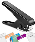 Heavy Duty Slot Punch Handheld Hole Puncher All Metal ID Card Puncher Slotting Tool for paper and ID cards