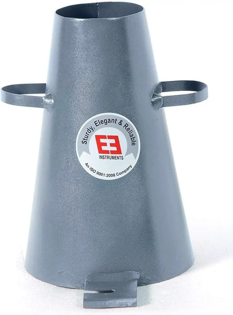 Pro Grade Concrete Slump Test Kit With Steel Cone And Base Plate Tamping Rod Go To On Site Slump Testing Tool for Consistency Checks