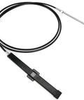 18 Foot Heavy Duty Mechanical Rack And Pinion Steering Cable For Back Mount Rack Systems, single cable image