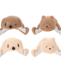 Set of four Silicone Animal Corner Protectors in dog and bear shapes for tables, kid safety bumpers
