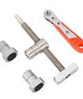 Durable Stainless Steel Bench Dog Clamp For Woodworking 19mm Extended Length with included wrench for carpentry