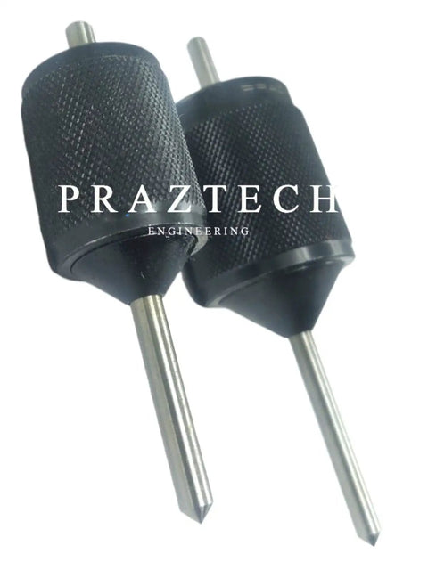 Universal Transfer Center Aligner Center Punch Set Of 2 Hardened Pins for precise center hole marking angle view