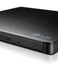 Ultra Slim Portable DVD Writer With M Disc Support And USB 2 0 Compatibility External DVDRW Drive For Laptops And Desktops 8x DVDR Burn Speed 24x CD Write Speed Includes Cyberlink Software Black, black slim external drive