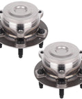 Pair of Wheel Bearing Hub Assembly 512661 5 Lug With ABS For Chevy Malibu 2016-2022 Buick LaCrosse front and rear fit