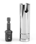 Three Eighths Inch Socket Adapter For Pop Up Camper Crank Handles Replacement Chrome Plated Drill Attachment For Roof Lift