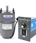 Built To Last Heavy Duty 15W 110V AC Single Phase Gear Motor with 125 RPM variable speed controller and high torque gear reducer