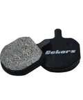 Ultra Reliable Semi Metallic Bicycle Disc Brake Pads For Hayes MX2 MX3 MX4, 1 Pair, Black, textured surface detail.