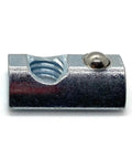 Close-up of Roll-In T-Nut With Ball Spring 5/16-18 for 15 Series Aluminum Extrusion, showing ball-spring mechanism.
