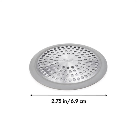 Stainless Steel Bathtub Drain Protector With Hair Catcher For Quick Clog Prevention, Rust Proof, 2.75 in diameter