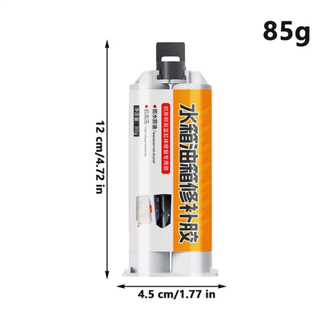 Go To Fix For Radiator Leaks Heavy Duty 50ml High Temp Adhesive And Instant Bond Sealant for cars and water tanks, 85g package