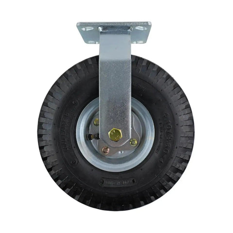 Heavy Duty 10 Inch Pneumatic Caster Wheel Air Filled Tire, durable rubber tire for outdoor wagon and cart use.