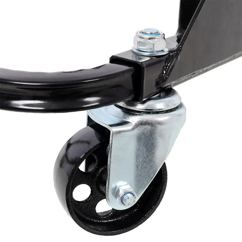 Heavy Duty Engine Stand With Wheels 750 Lbs Capacity Steel Motor Cradle With 4 Swivel Casters And 4 Hook Positions Easy Assembly