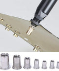 165 Pcs Rivet Nut Kit Stainless Steel 304 Pull Rivet Nuts For Auto, Metalworking, And DIY Repairs Heavy Duty High Load Capacity Surface Friendly Easy Install, Pro Grade Versatile Set For Projects. stainless steel rivet nuts in sizes