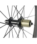 Rear hub of Ride Ready Carbon Road Wheelset 38 50 60 88mm U Shape 25mm Wide 700c Clincher UD Carbon Shimano 8 9 10 11 Speed Hub