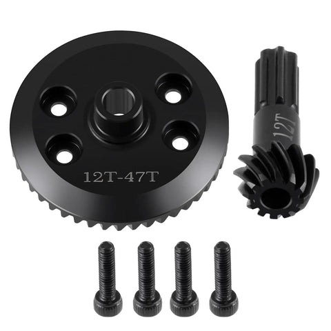 Beefy Steel Front And Rear Differential Gear Set For Traxxas One Sixteenth Mini Maxx Mini Slash 4x4 XRT VXL 3S RC Monster Truck Spiral