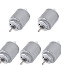 5 Pack 1-6V DC Mini Motors For RC Boats And Planes Dope Do It Yourself Hobby Kit 5000-20000RPM 21mm Diameter By 25mm Length