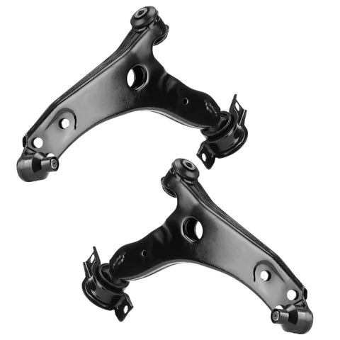 Ford Focus Front Lower Control Arms With Ball Joints Kit For 2004 2011 Models Left And Right Suspension Arms with black steel arms