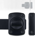 Two Pack Heavy Duty Rotating Bolt Latch With 180 Degree Double Sided Security Slide Lock, Rustproof Zinc Alloy And Steel Gate Latch