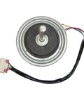 Top view of Brushless 58W Air Conditioning Motor For AC Units Dope Replacement Fan Motor 310V DC With 5 Pin Connector.