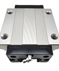 SHS65C SHS65LC Linear Block Guide Slider Bearing for smooth motion with metallic finish, close-up view, part of a 2000mm rail set for CNC.