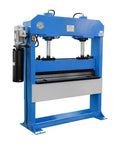 Heavy Duty 50 Ton Hydraulic Press Brake Bender For Metal Fabrication 220V Three Phase Two Cylinder 51 And A Quarter Inch Blade