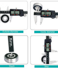 Digital Vernier Caliper With Stainless Steel Body For Precision Measuring 0 To 6 Inch And 0 To 150 mm Range on various tasks