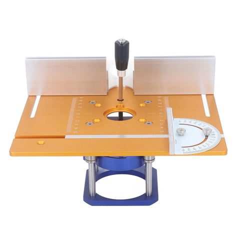 Hella Smooth Reverse Router Lift Base With Beast Mode Benchtop Clamps and No Sweat 0 To 54mm Precision Adjustments for woodworking