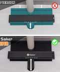 Precision Contour Gauge For Shape Copying Fast Fix Carpentry Tiling Plumbing Quick Draw Tracer Tool For Irregular Curves And Pipe Fitting No Sweat Adjustable Lock Black 10 Inch Plus 5 Inch Blades comparison image showing old and new versions.