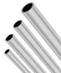 Four 12 Inch Aluminum Round Tubes Three Quarters Inch Outer Diameter 19mm Seamless Hollow Tubing 6063 T5 Aluminum Straight Pipe With One Point Five Millimeter Wall Thickness