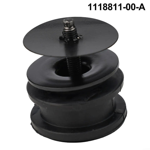 Black Plastic Electronic Fan Fixing Bracket For Tesla Model 3 And Y 2017 To 2023 Bullseye Direct Replacement 1118811 00 A close-up view.