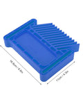 Adjustable Woodworking Featherboard For Table Saws Router Tables Keeps Them Digits Safe Stackable Push Block For Band Saws in blue