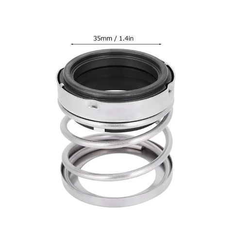 Rock Solid Mechanical Seal Kit For Water Pump Replacement Parts showing 35mm stainless spring and seal