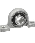 Heavy Duty Self Aligning Zinc Alloy Steel Ball Mounted Pillow Block Insert Bearing Cast Iron Housing High Wear Resistant Chrome Steel Smooth Low Noise For Industrial Machinery Sick Durability Long Life Tight Fit High Load Capacity Built To Last, P002