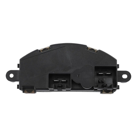 Front Hvac Blower Motor Resistor Fits Chevrolet Traverse Gmc Acadia Buick Enclave 2013 Through 2017 Direct Oe Swap back view with connectors