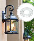 4 Inch Ceiling Light Mounting Bracket Kit, zinc plated steel crossbar for wall lantern installation