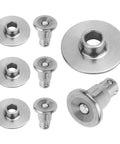 Mini Helmet Visor Quick Release Pin Repair Kit For Football Facemask Fix, Compatible With Speed And Speedflex Football Helmets, Includes 4 T Nuts And Snap Screws
