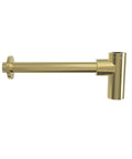 Gold Bottle Trap Drain With Push Buttons And QQ Feet For A Bathroom Upgrade Durable Finish And Color Options Easy To Install