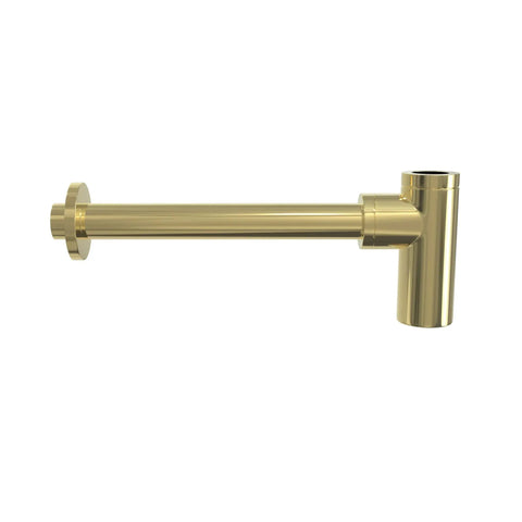 Gold Bottle Trap Drain With Push Buttons And QQ Feet For A Bathroom Upgrade Durable Finish And Color Options Easy To Install