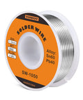 Tin Lead Rosin Core Solder Wire For Electronics Soldering Sn60 Pb40 With Rosin Flux One Point Eight Percent Flux Content 1.0mm Diameter 50g spool