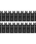 20-pack of 32mm HSS oscillating saw blades with depth markers, universal fit for wood, plastic, and soft metal cuts