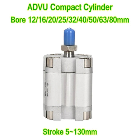Straight Up Premium Compact Pneumatic Air Cylinder Built For Raw Industrial Might Featuring Bullseye Precision 35 mm Stroke And Easy Peasy Installation You Will Absolutely Love Working With Every Shift
