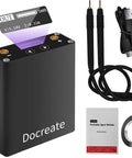 Beast 5500W Spot Welder Kit with 30 Adjustable Power Levels, including welding pen, charger, and tape for DIY battery packs.