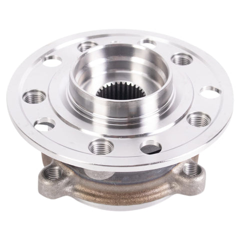 Front Wheel Bearing And Hub Assembly For Mercedes Benz C300 4Matic GLC300 E300 And E450 2015 To 2021 Replacement Wheel Hub Kit close-up view