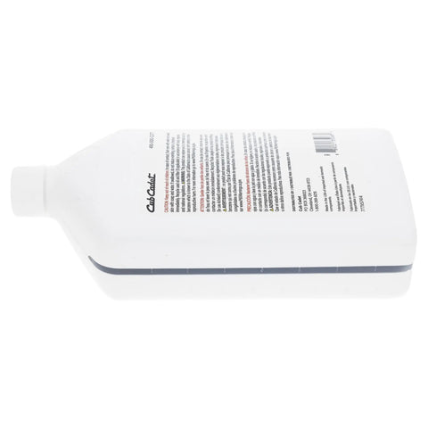 20W-50 Full Synthetic Hydrostatic Transmission Fluid For Lawn Tractors And Mowers Delivers Heavy Duty Wear Protection Oxidation Resistance And Smooth Shifts For Reliable Hydrostatic Performance. White bottle label, angled view