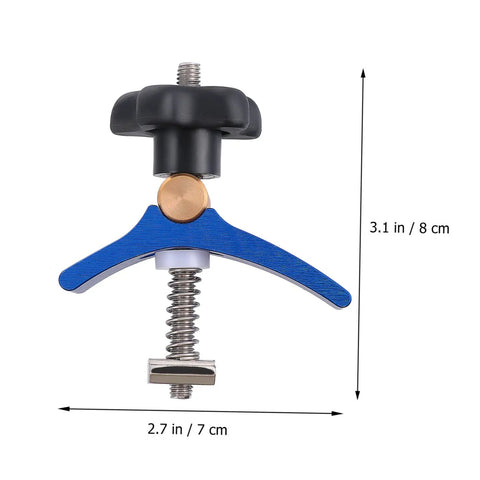 Fast Acting Track Clamp Woodworking Hold Down Clip T Slot Clamp For Carpentry Quick Fixing Tool Grab And Go With Pro Grade Aluminum