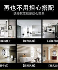 Image showcasing various interior design styles:北欧风格, 现代风格, 后现代风格, 新中式, 简约风格, 西式经典.